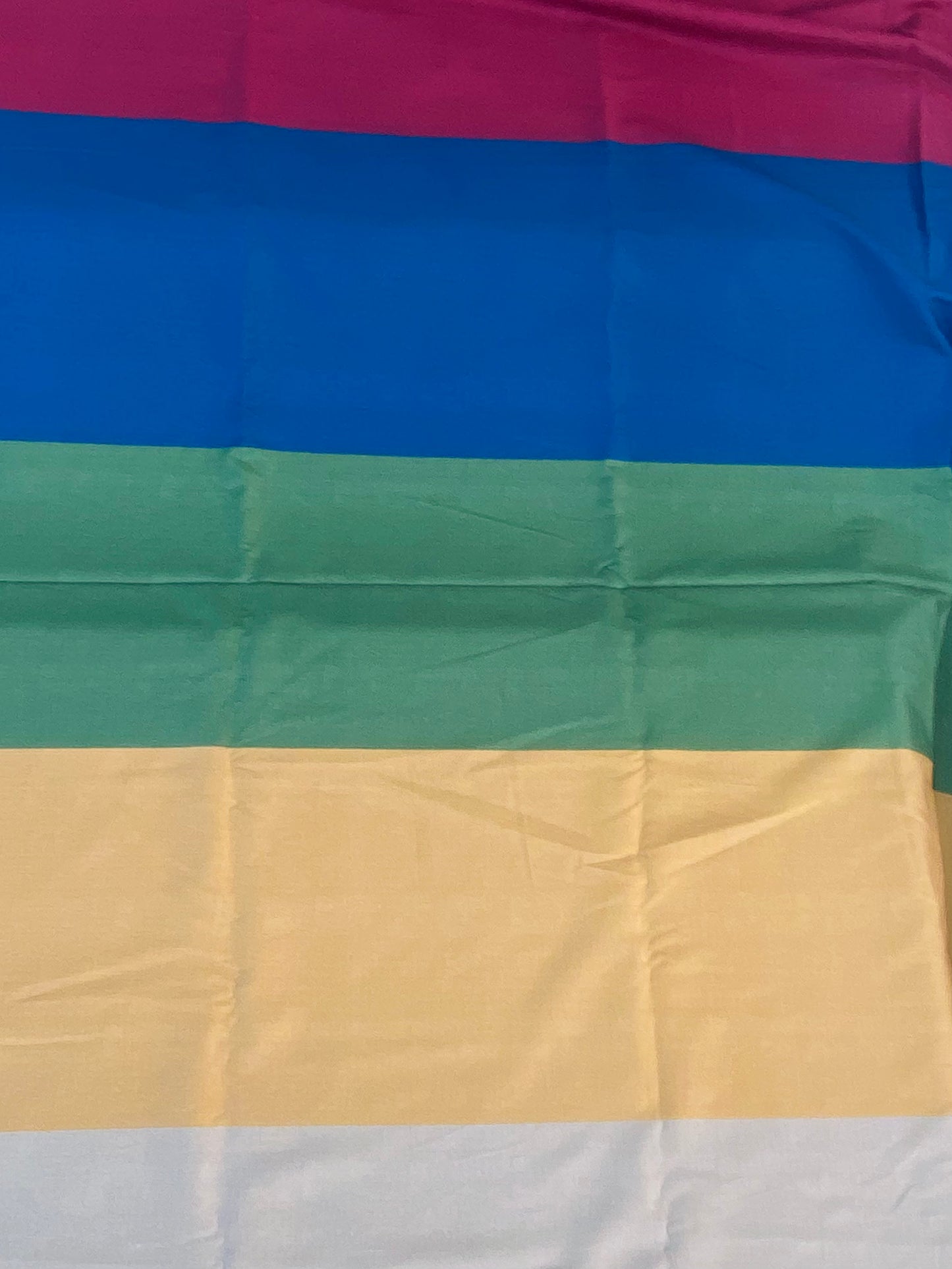 Tricoline 100% Algodón - CN019 Cenefas Tramas Coloridas FM (50 x 150)