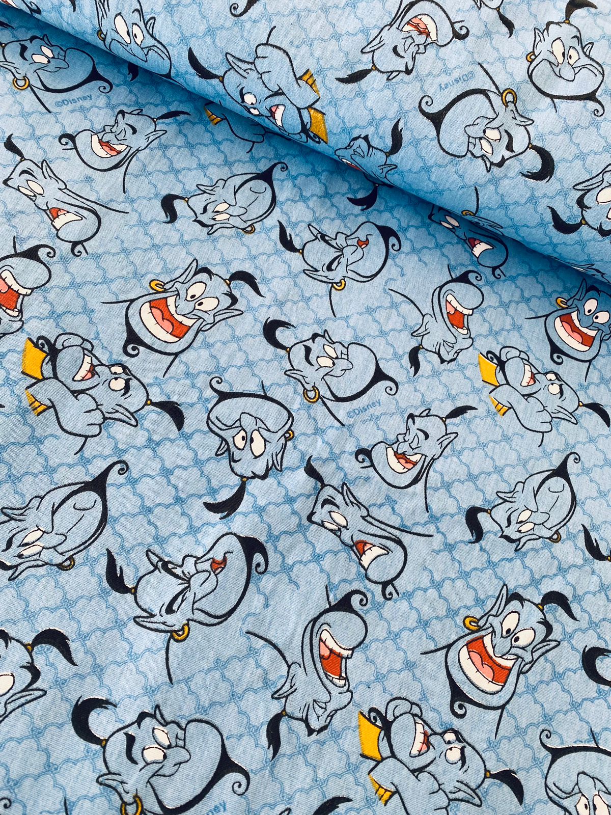 Tricoline 100% Algodón - PJ008 Digital Personaje Alladin (50 x 150)