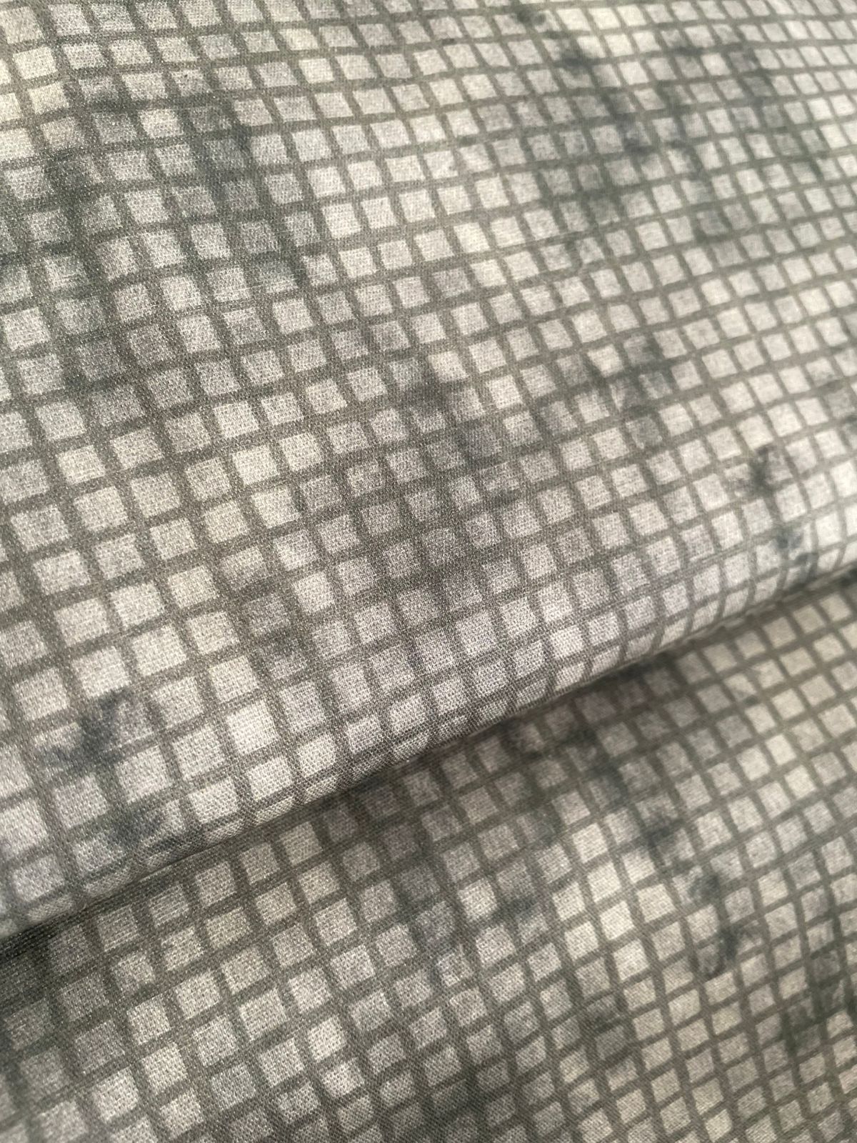 Tricoline 100% Algodón - NV021 Navidad Cuadrille Verde Fuxicos (50 x 150)