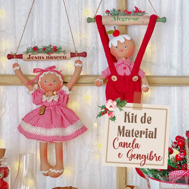 CP058 PACK Insumos Muñecos Ginger **PRE VENTA**