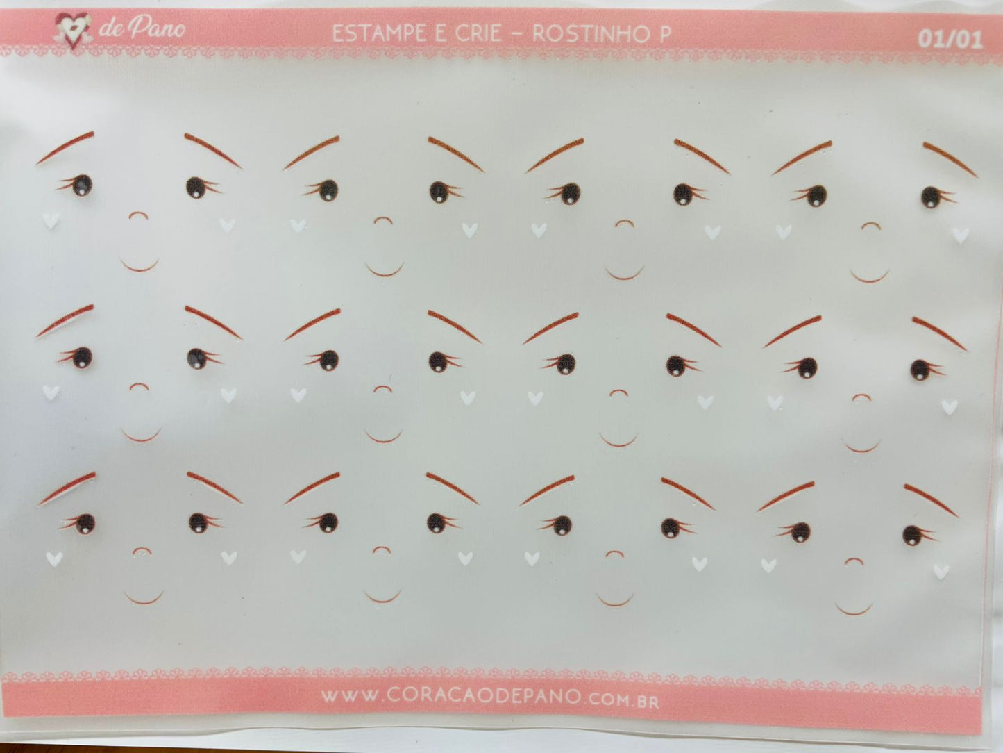 CP076 Sticker - Carita Muñeca P (Parche)