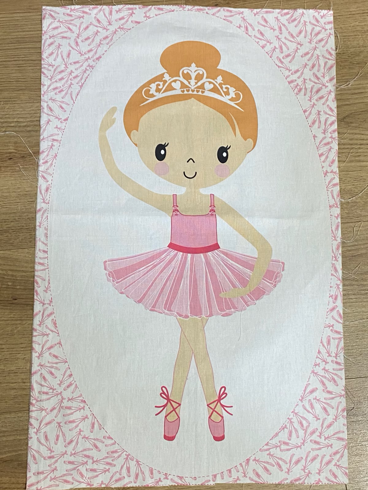 Tricoline 100% Algodón - PT101 Patrón PANEL BAILARINA 2 (30 x 50)