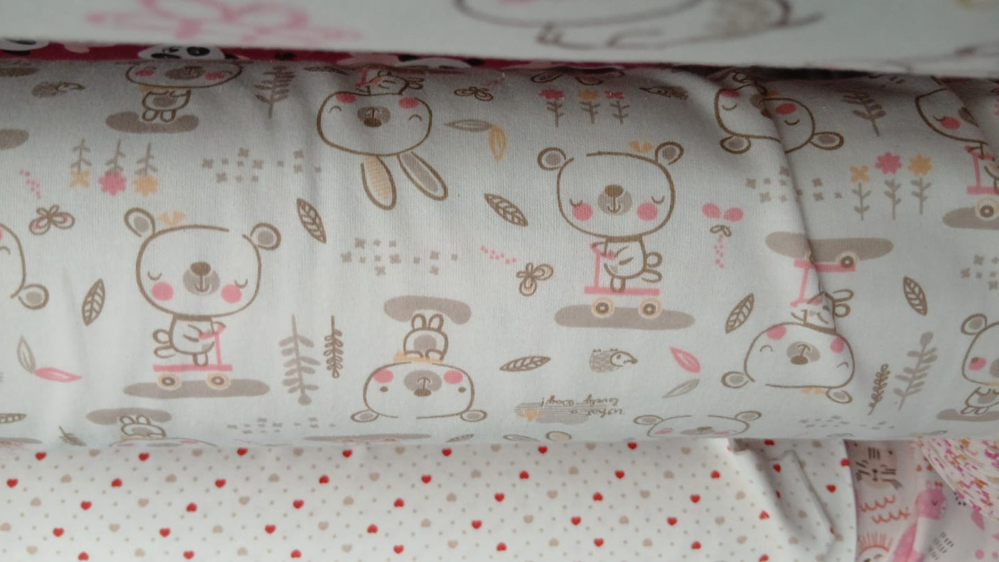 A01 PIMA Brasileño - Algodón de punto - Infantil NIÑO (Metro) **PRE VENTA