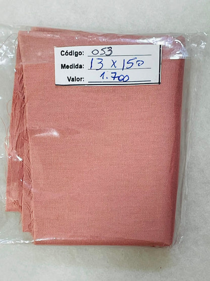 RETAZOS VARIADOS 1 - Tricoline 100% Algodón