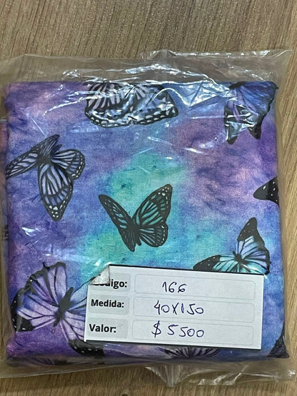 RETAZOS VARIADOS 2 - Tricoline 100% Algodón