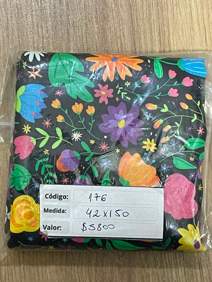 RETAZOS VARIADOS 2 - Tricoline 100% Algodón