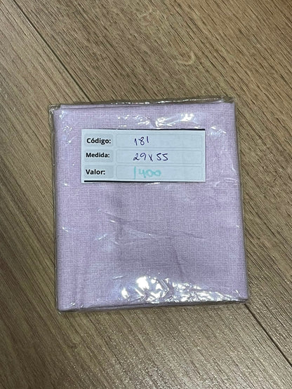 RETAZOS VARIADOS 3 - Tricoline 100% Algodón