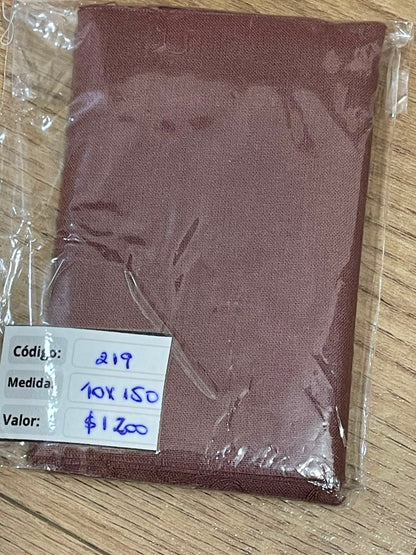 RETAZOS VARIADOS 2 - Tricoline 100% Algodón