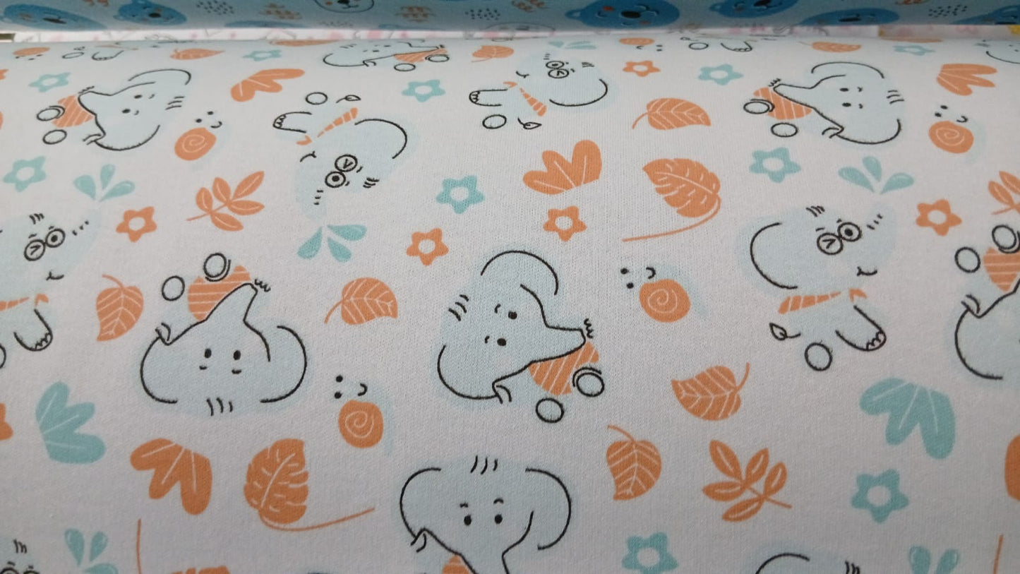 A01 PIMA Brasileño - Algodón de punto - Infantil NIÑO (Metro) **PRE VENTA