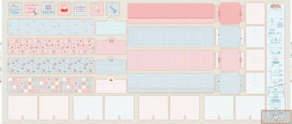 Tricoline 100% Algodón  - CP020 Patrón vestido muñeca Soños amor (60 x 150) **PRE VENTA**