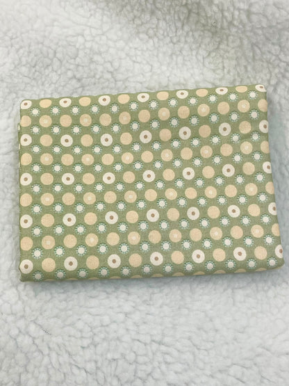Tricoline 100% Algodón - EX038 Exclusiva Compose Verde Perros (50 x 150)