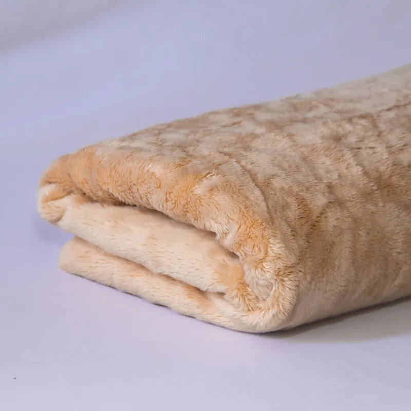 CP062 - Tela Piel de Peluche - Color Beige - 50x80