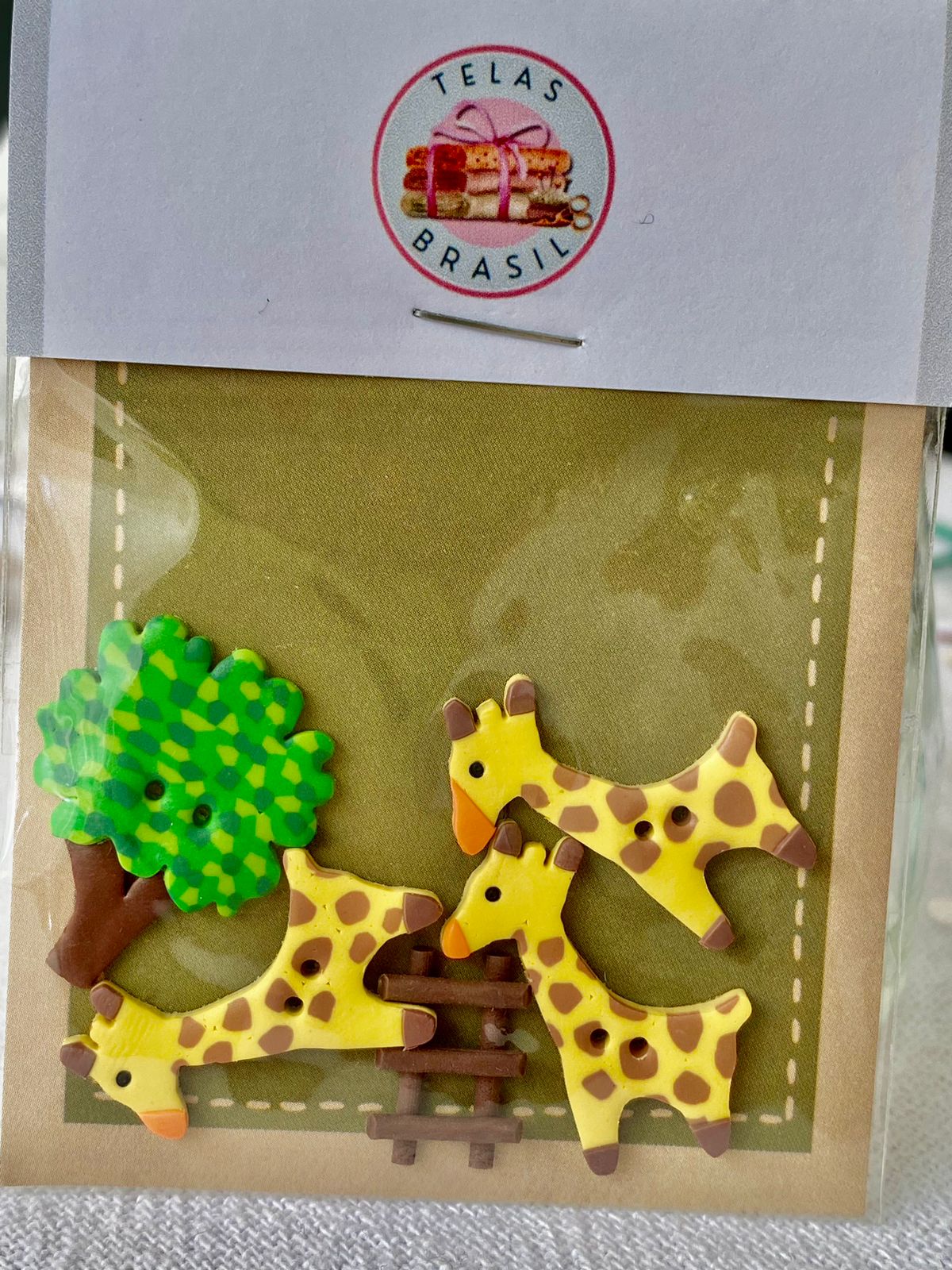 Botones pack 1 - Girafas