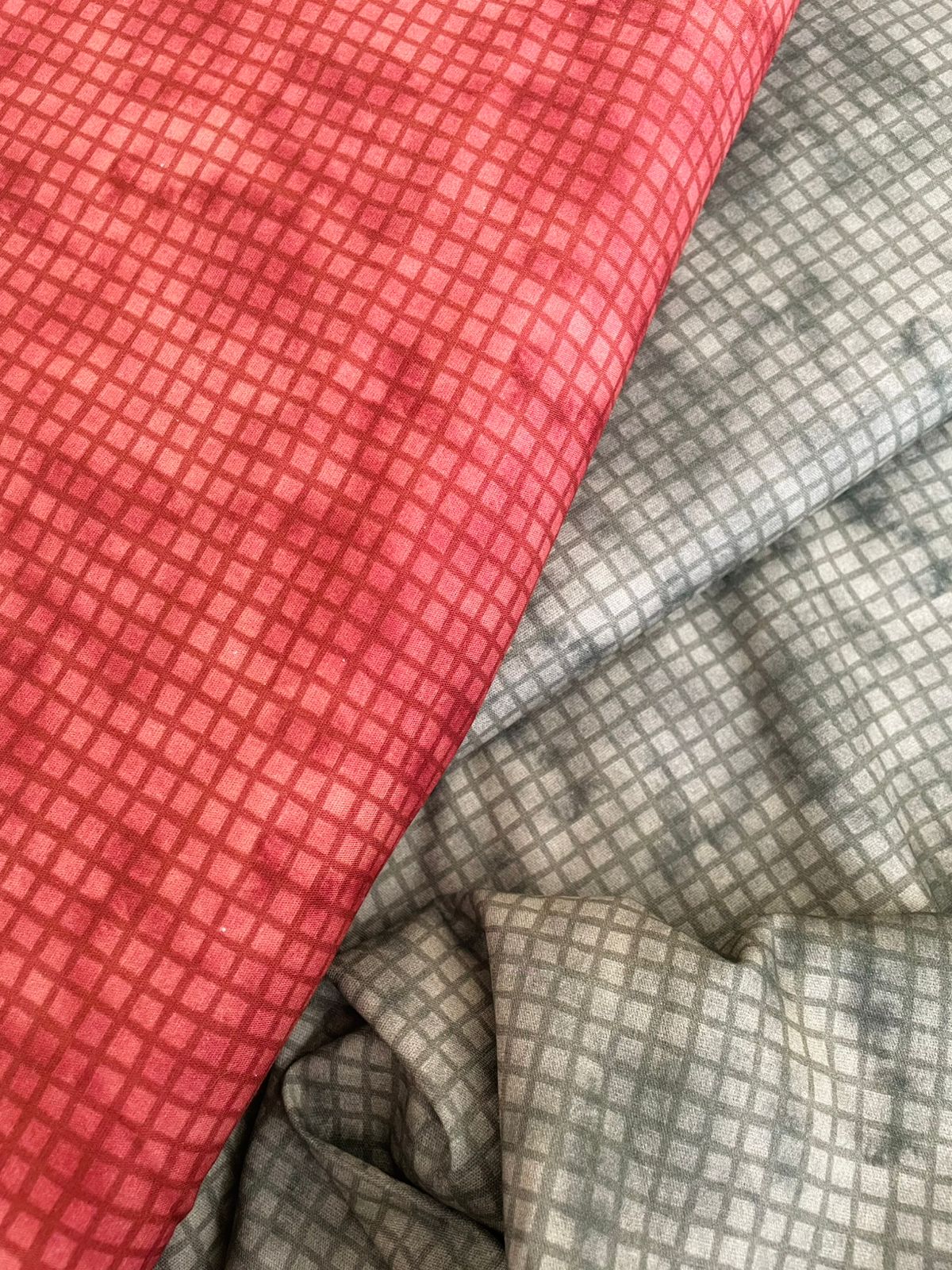 Tricoline 100% Algodón - NV021 Navidad Cuadrille Verde Fuxicos (50 x 150)