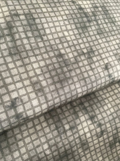 Tricoline 100% Algodón - NV021 Navidad Cuadrille Verde Fuxicos (50 x 150)