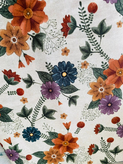 Tricoline 100% Algodón - EX049 Exclusiva Floral Macetero (50 x 150)