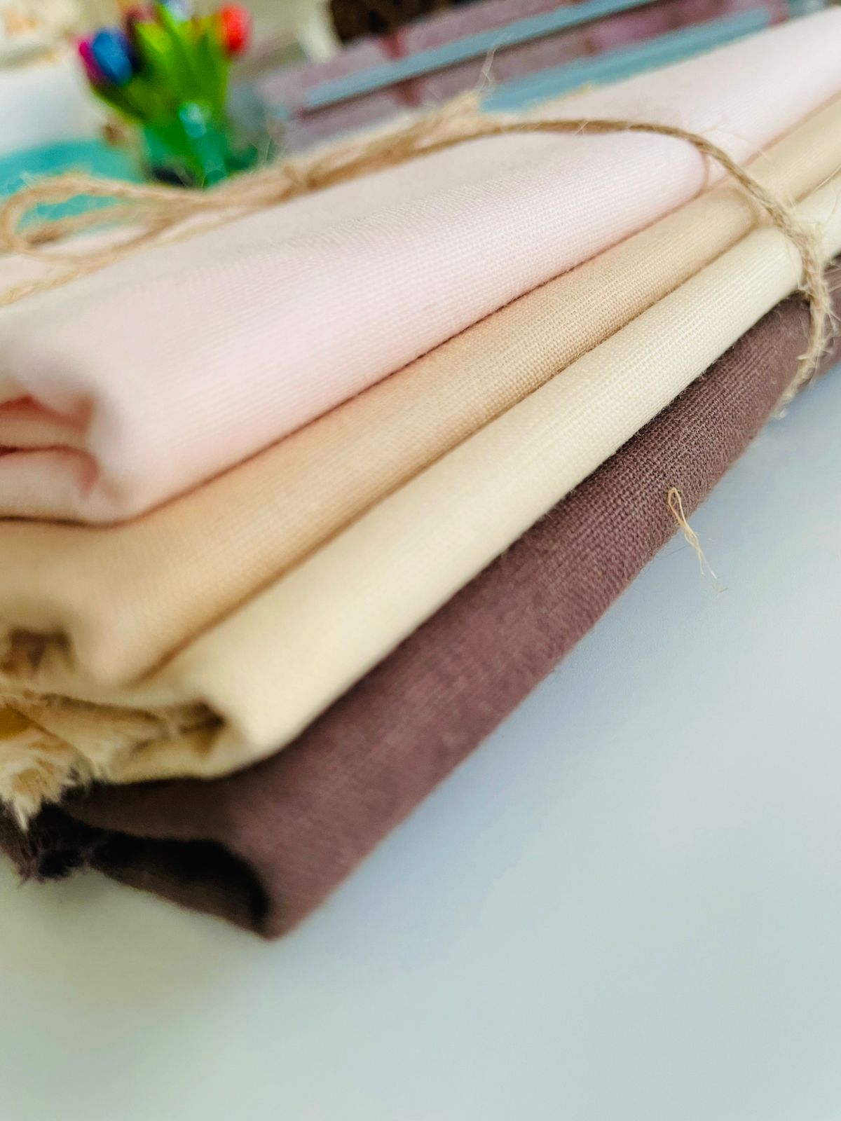 Tricoline 100% Algodón  - PK013 PACK PIEL DE MUÑECA 30 cm