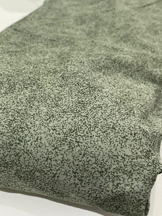 Tricoline 100% Algodón - TT045 Tinto Humo Verde Oscuro (50 x 150)