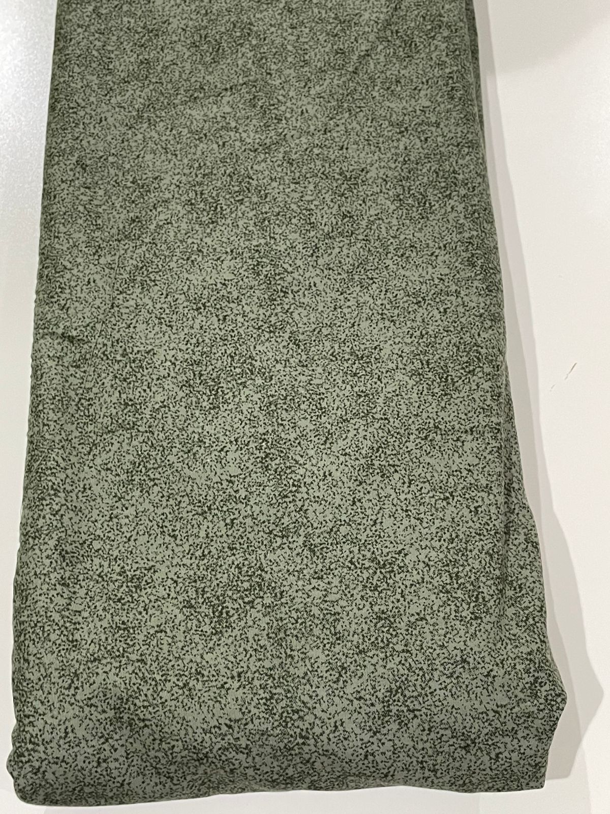 Tricoline 100% Algodón - TT045 Tinto Humo Verde Oscuro (50 x 150)