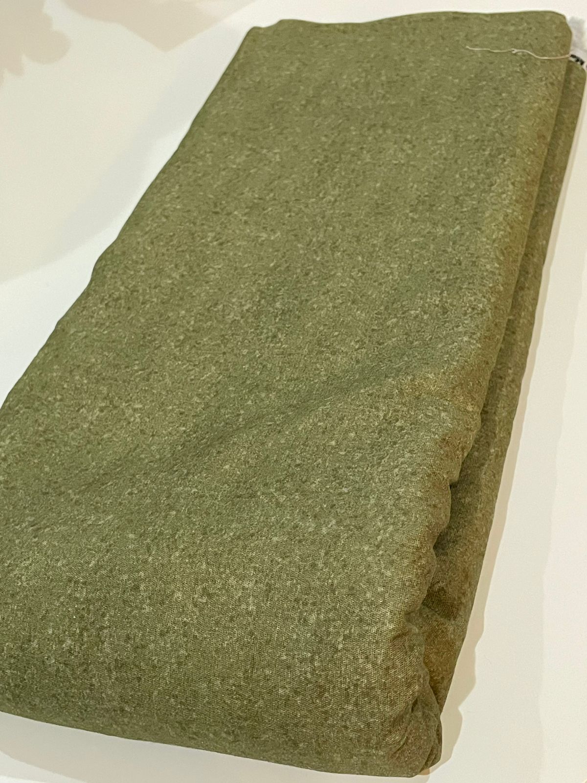 Tricoline 100% Algodón - EX052 Exclusiva ESP Verde Oliva (50 x 150)