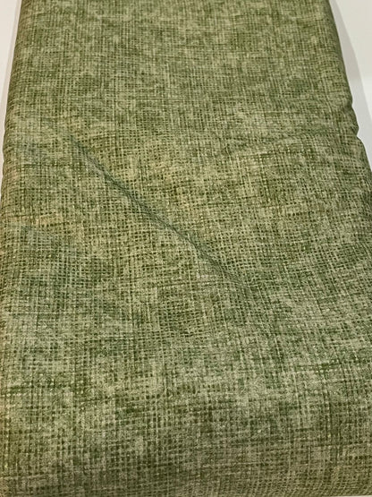 Tricoline 100% Algodón - EX059 Exclusiva OTOÑO verde textura (50 x 150)