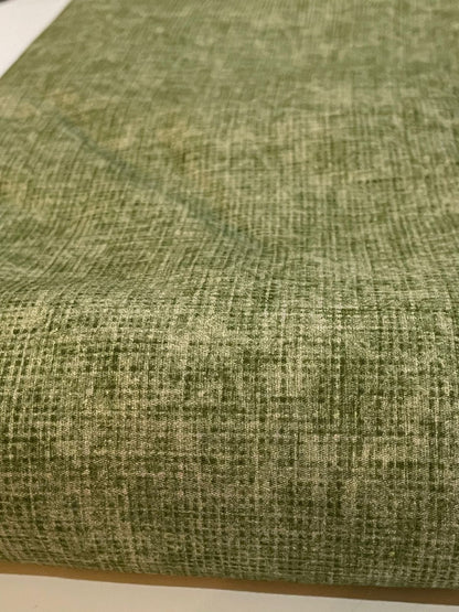 Tricoline 100% Algodón - EX059 Exclusiva OTOÑO verde textura (50 x 150)