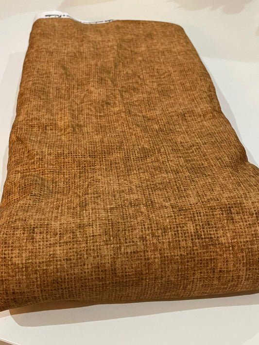 Tricoline 100% Algodón - EX060 Exclusiva OTOÑO terracota Textura (50 x 150)