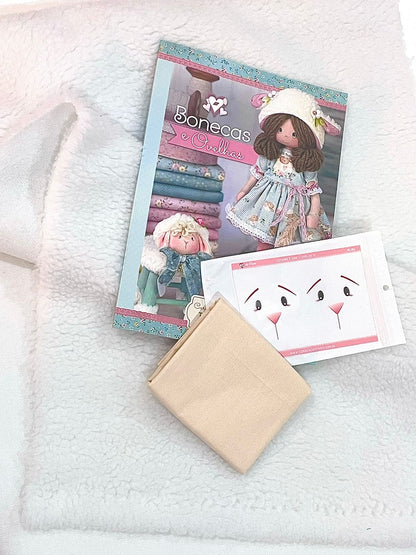 CP064 - Tela Piel de Oveja - Color Blanco - 50x80