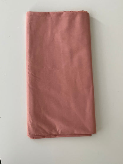 Tricoline 100% Algodón - TT003 Tinto Liso Rosa Viejo (50 x 150)