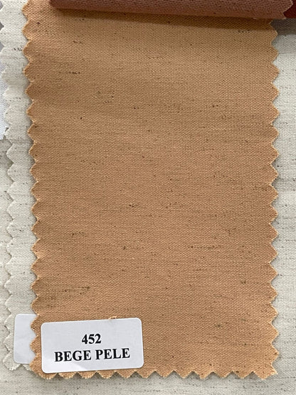 A02 - Tela Lino Algodón LISO (50x150)