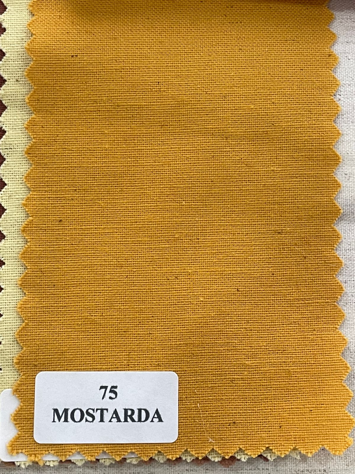 A02 - Tela Lino Algodón LISO (50x150)