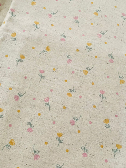A06 - Tela Lino Algodón ESTAMPADO (50x150)