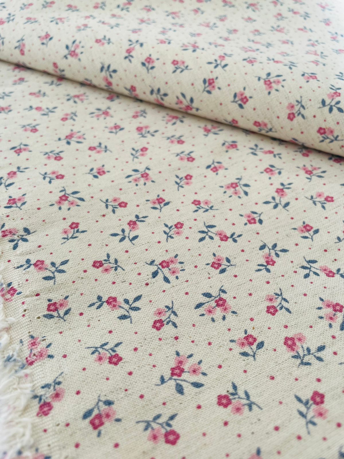 A06 - Tela Lino Algodón ESTAMPADO (50x150)