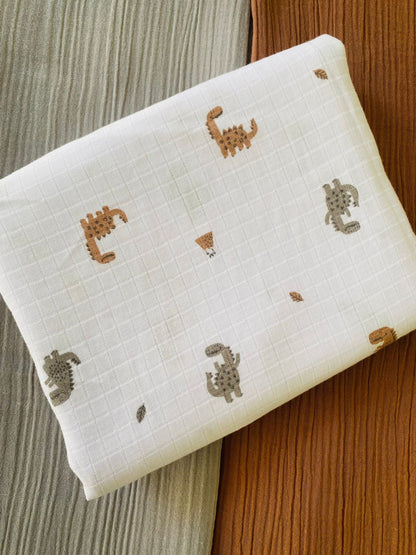 A07 - Tela Gasa / Muselina Estampada (Metro x 75 cm de acho)