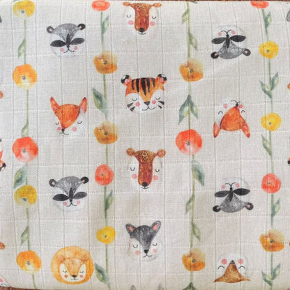 A07 - Tela Gasa / Muselina Estampada (Metro x 75 cm de acho)