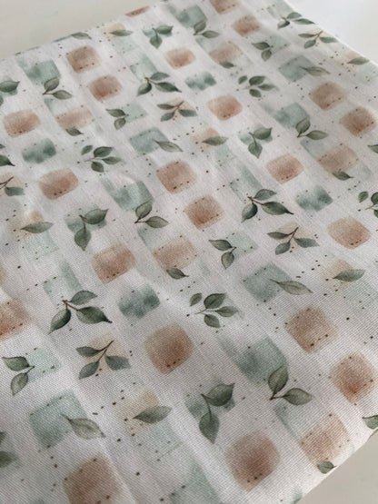 Tricoline 100% Algodón - EX011 Exclusiva Florecitas Country 3 (50 x 150)
