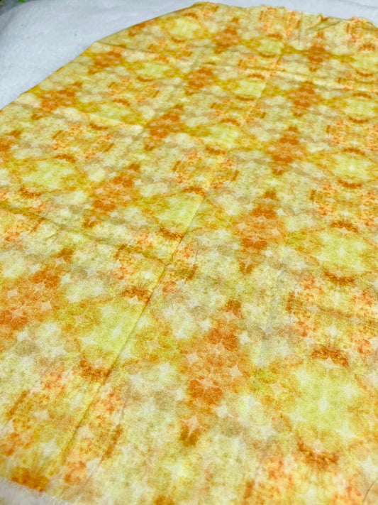 Tricoline 100% Algodón - EX075 Exclusiva DN Estonado Amarillo (50 x 150)