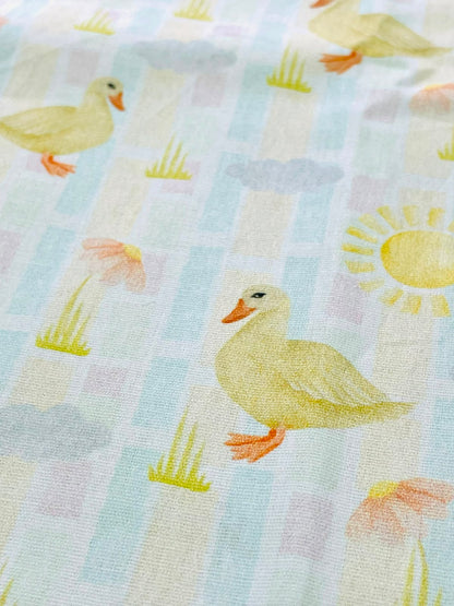 Tricoline 100% Algodón - DG056 Patos (50 x 150)