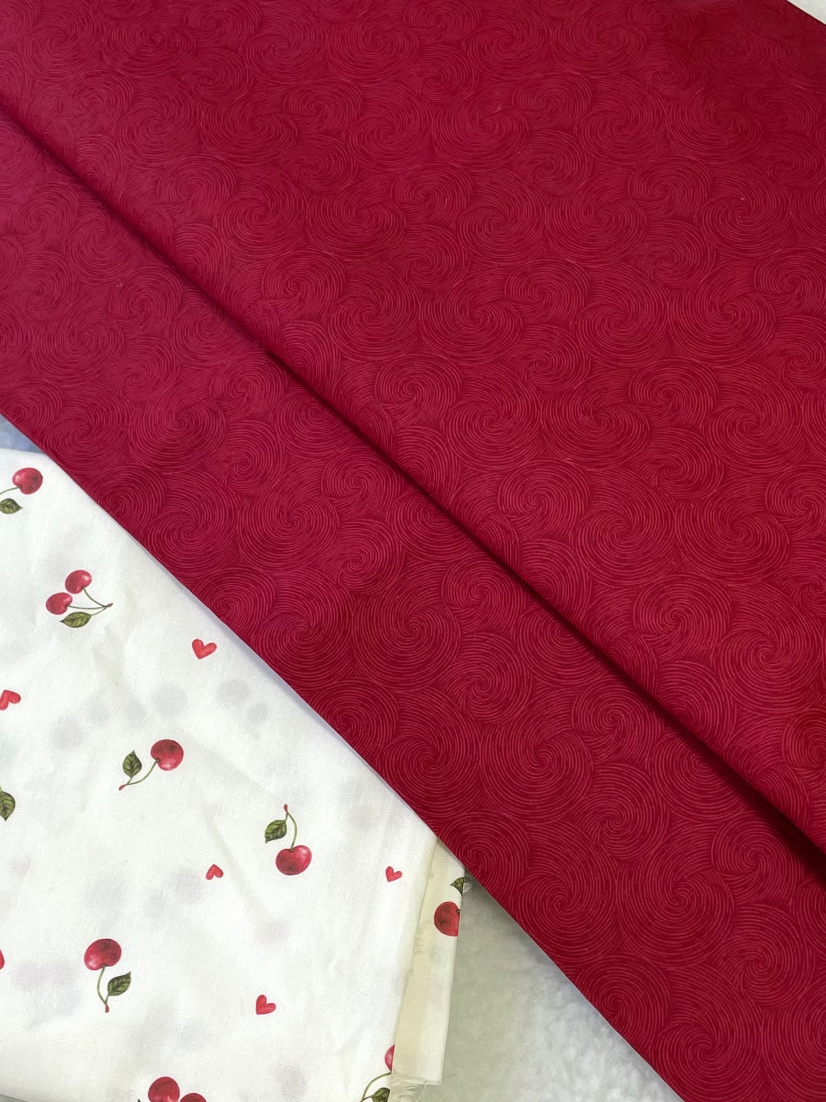 Tricoline 100% Algodón - TT095 Tinto Textura IBIRA Rojo (50 x 150)