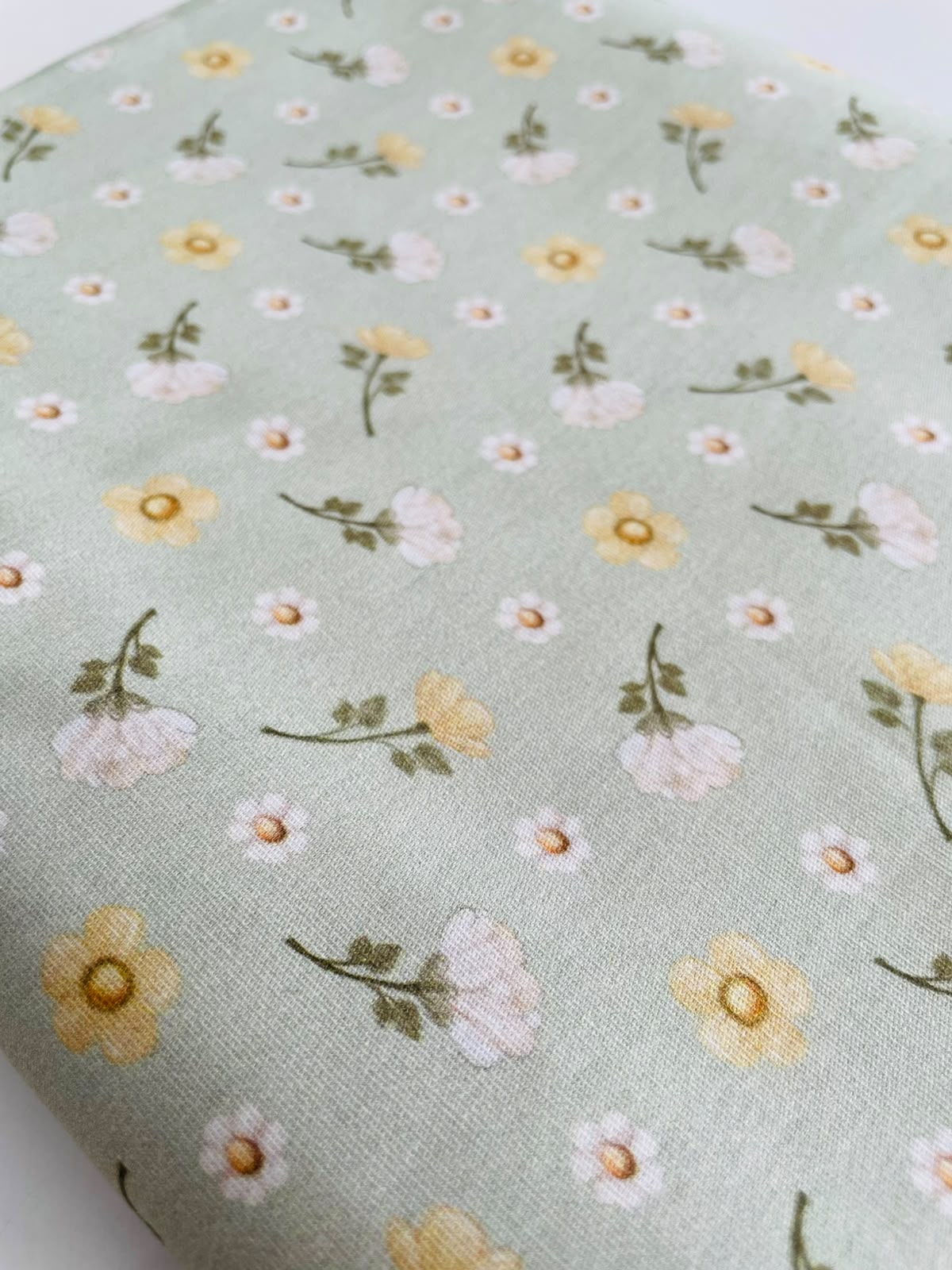 Tricoline 100% algodón - EX102 Exclusiva Margaridas 1 (50 x 150)