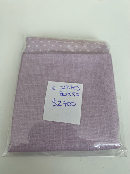 RETAZOS COLOR LISO - 100% Algodón