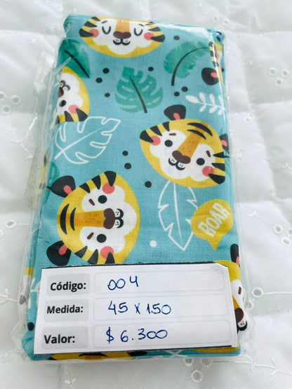 RETAZOS VARIADOS 1 - Tricoline 100% Algodón