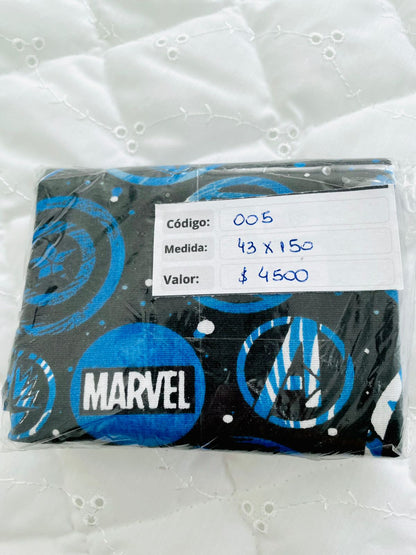 RETAZOS VARIADOS 1 - Tricoline 100% Algodón