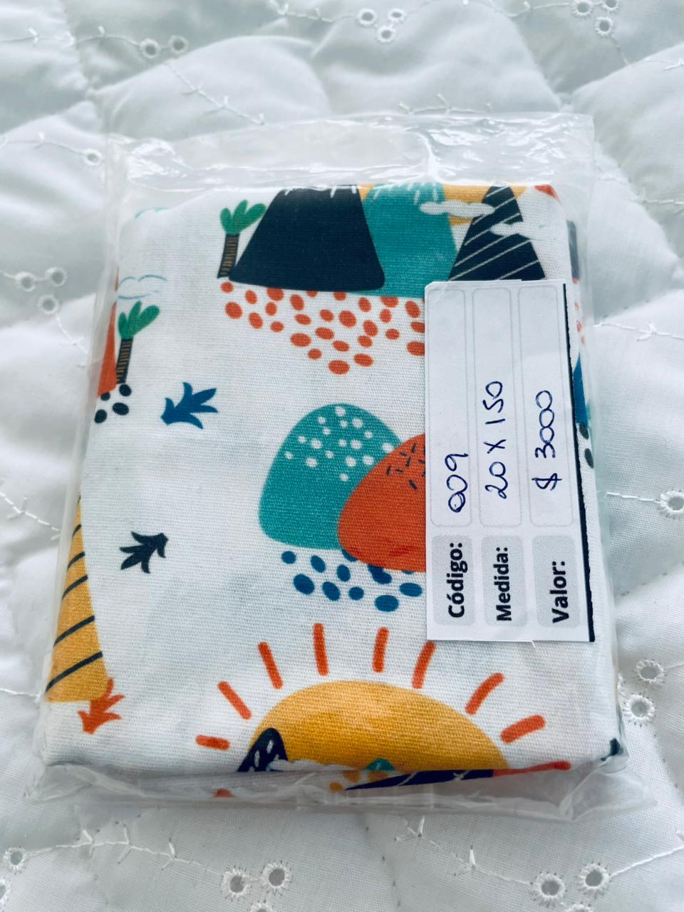 RETAZOS VARIADOS 1 - Tricoline 100% Algodón