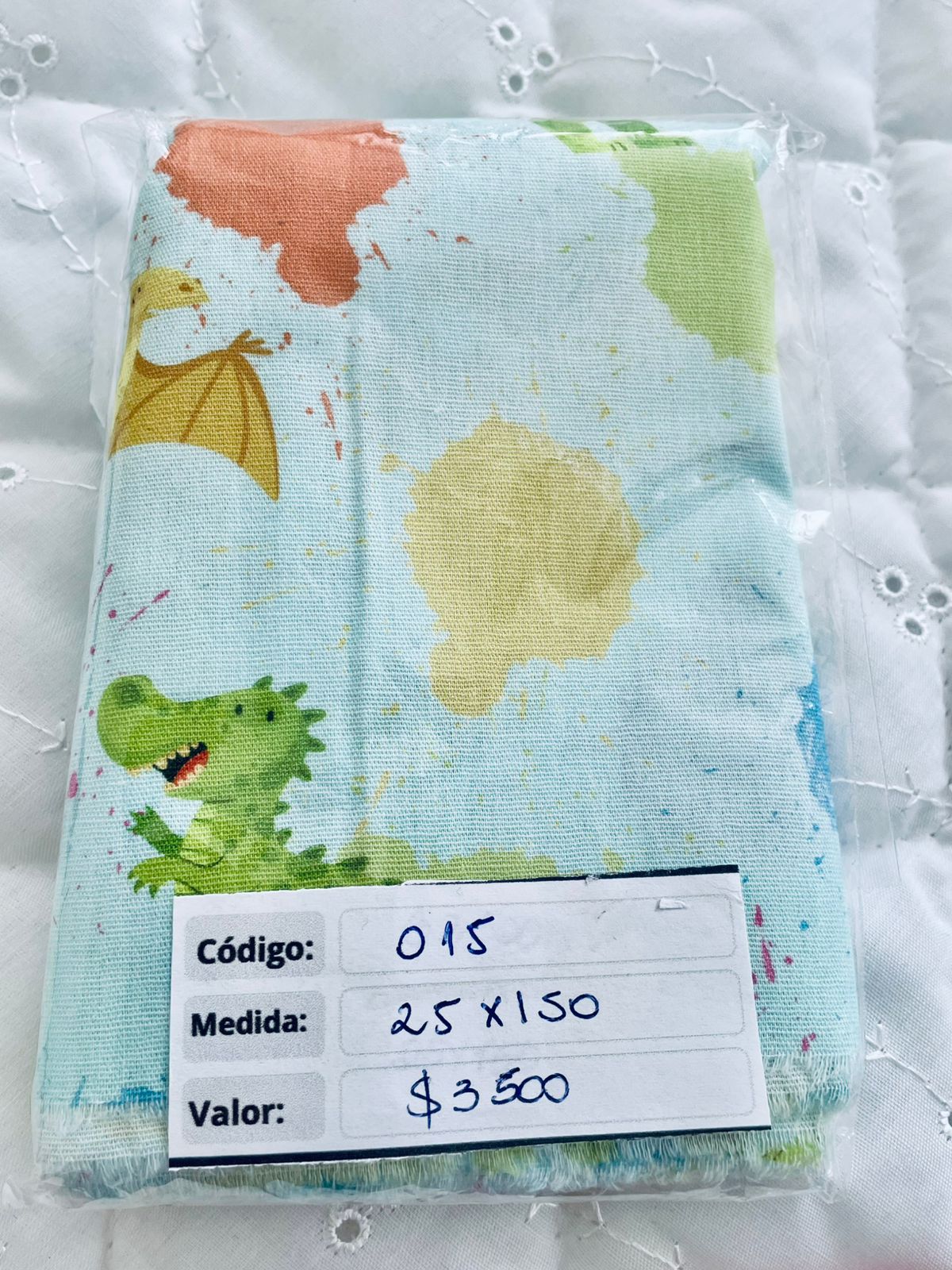 RETAZOS VARIADOS 1 - Tricoline 100% Algodón