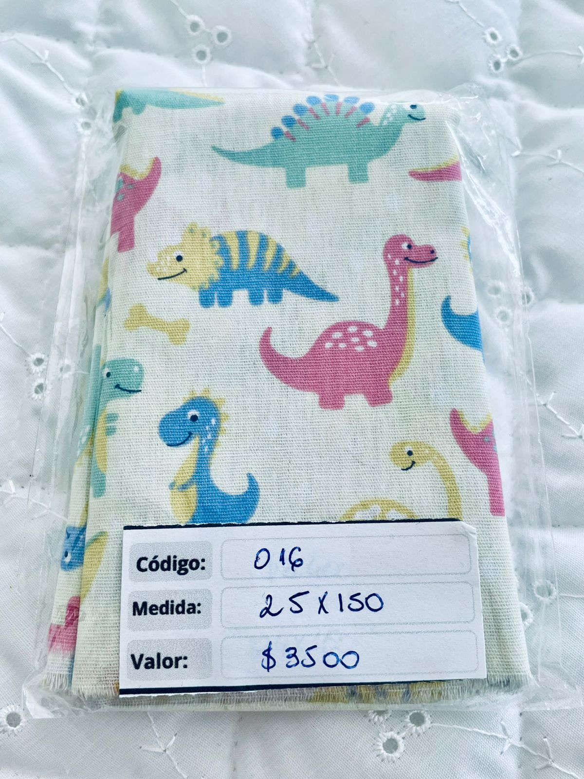 RETAZOS VARIADOS 1 - Tricoline 100% Algodón