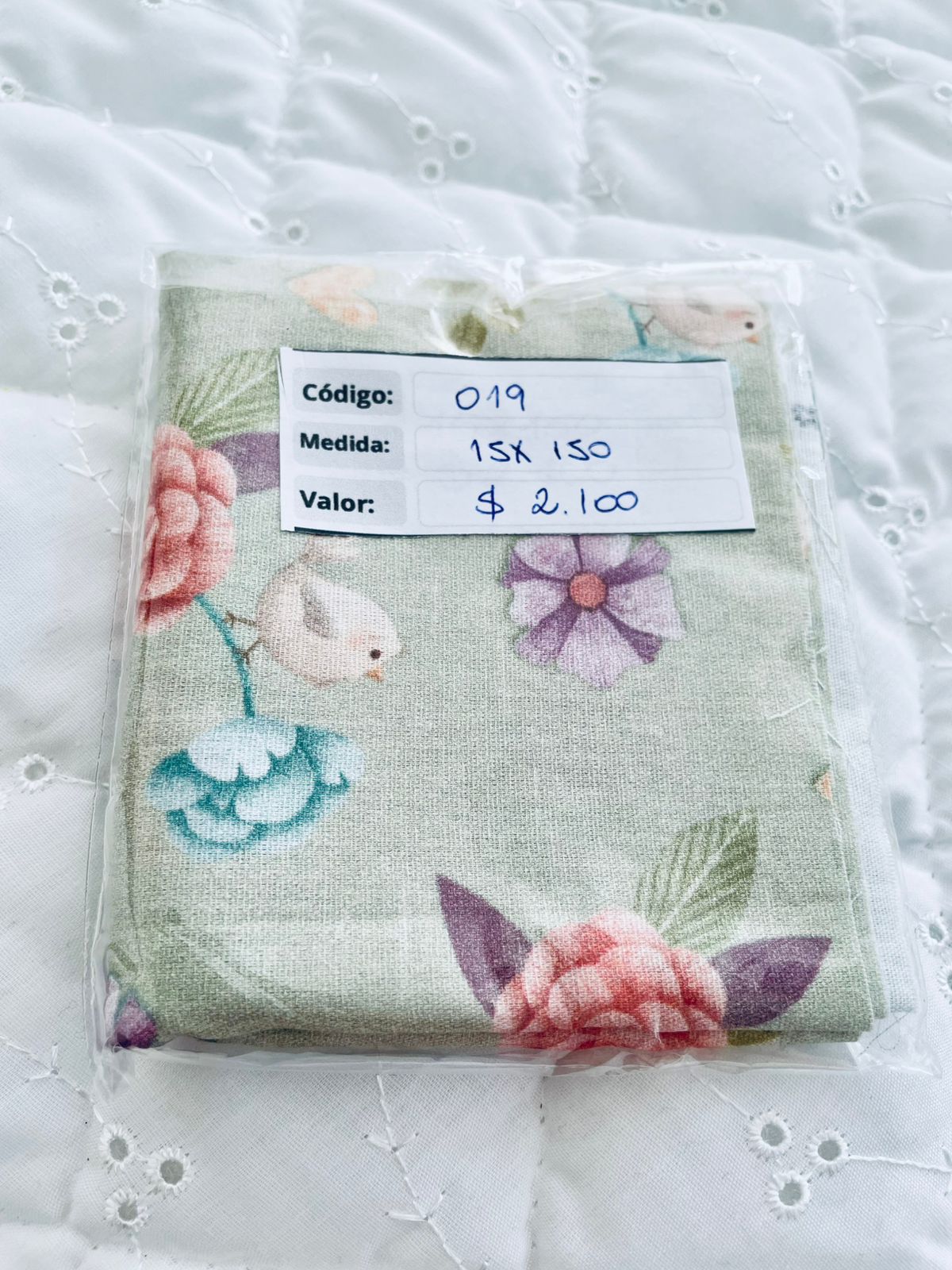 RETAZOS VARIADOS 1 - Tricoline 100% Algodón