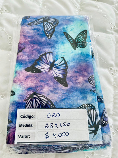 RETAZOS VARIADOS 1 - Tricoline 100% Algodón