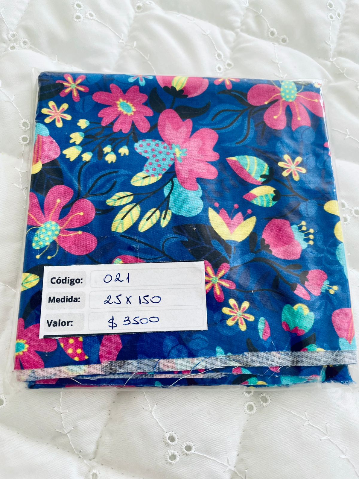 RETAZOS VARIADOS 1 - Tricoline 100% Algodón