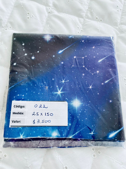 RETAZOS VARIADOS 1 - Tricoline 100% Algodón